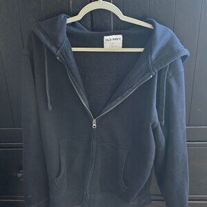 Old Navy Men's Black hoodie Jacket size M